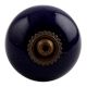 Navy Blue Antique Fitting Ceramic Knob